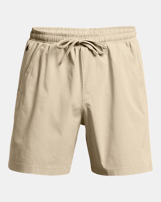 Men's UA Icon Vented Volley Shorts in Brown image number 5